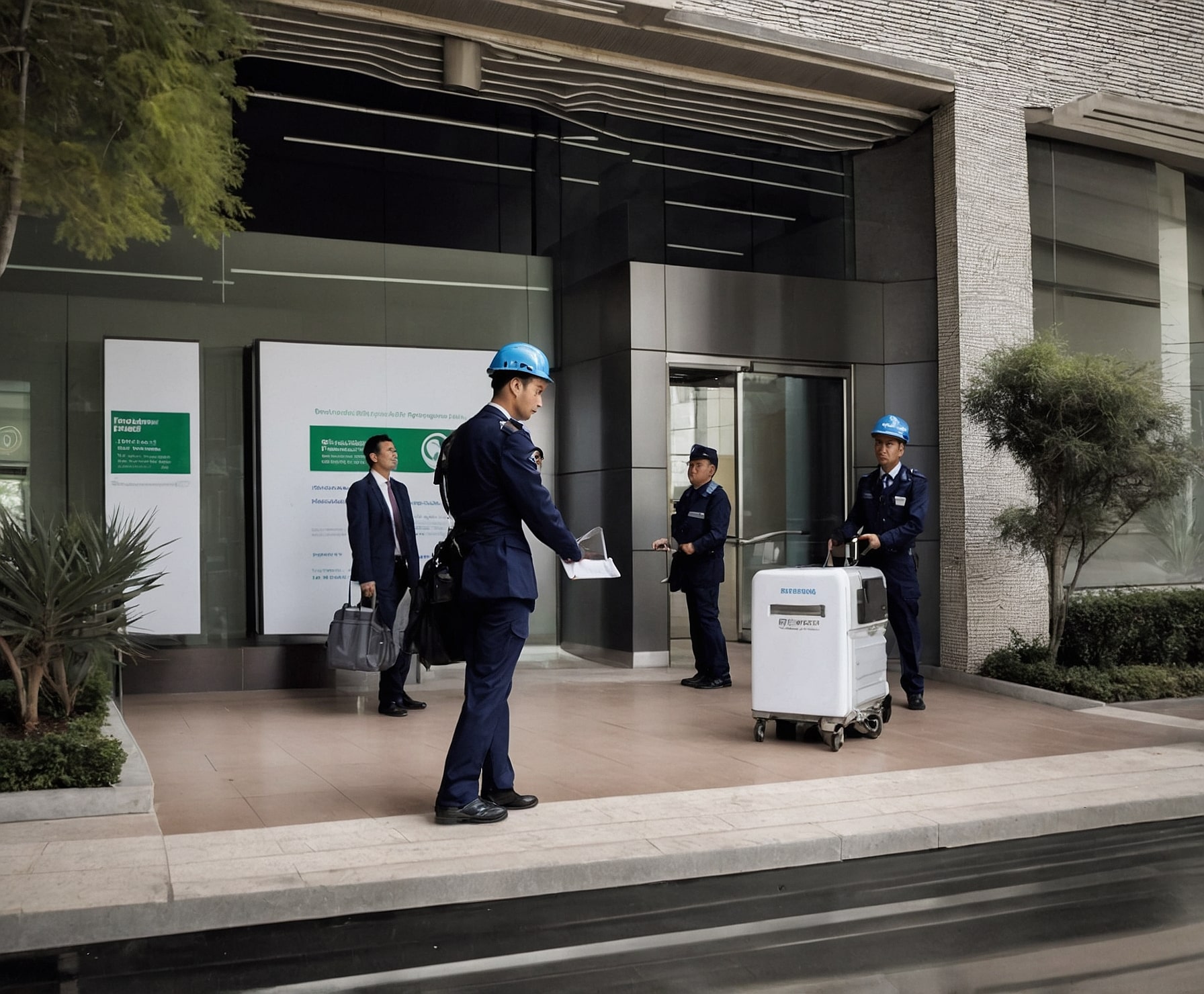 Entrega urgente de documentos legales